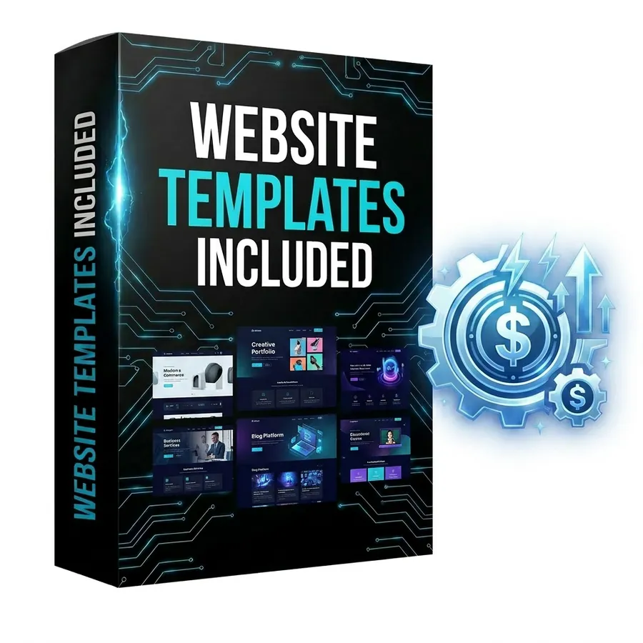 BONO #2: Website Templates con CRM Customizado